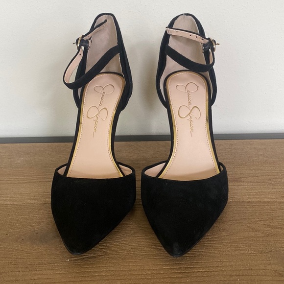 Jessica Simpson 2.5 inch heel, suede - Picture 1 of 4